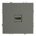 Розетка HDMI Эмили (платиново-серый) / Stekker RST00-5118-10