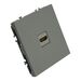 Розетка HDMI Эмили (платиново-серый) / Stekker RST00-5118-10