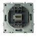 Розетка HDMI Эмили (платиново-серый) / Stekker RST00-5118-10
