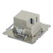 Розетка USB тип A+C Катрин (серебро) / Stekker GLS10-7116-03