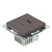 Розетка USB тип A+C Катрин (шоколад) / Stekker GLS10-7116-04