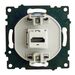Розетка HDMI Катрин (серебро) / Stekker GLS00-7118-03