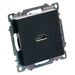 Розетка HDMI Катрин (черный) / Stekker GLS00-7118-05